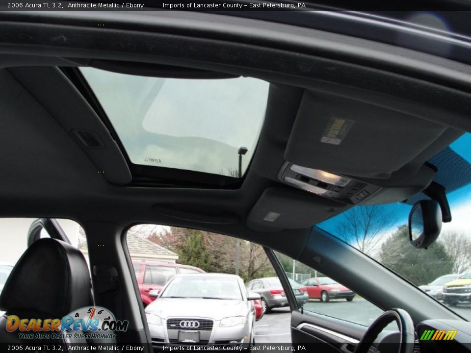 2006 Acura TL 3.2 Anthracite Metallic / Ebony Photo #12