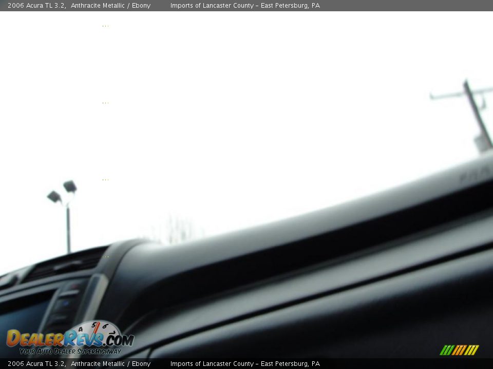 2006 Acura TL 3.2 Anthracite Metallic / Ebony Photo #13