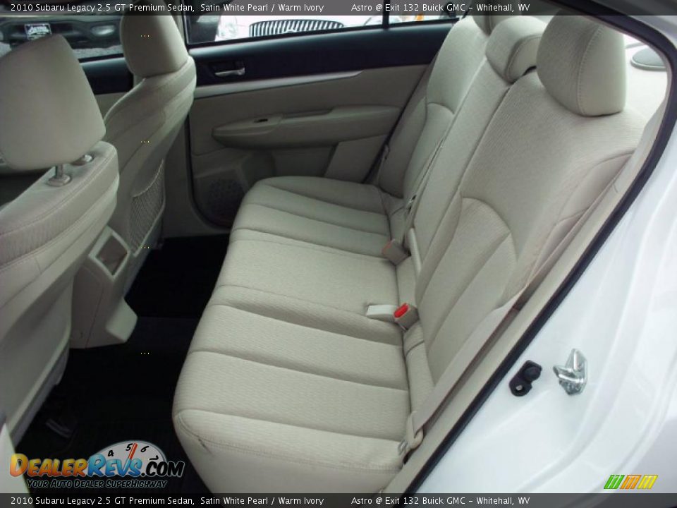 Warm Ivory Interior - 2010 Subaru Legacy 2.5 GT Premium Sedan Photo #12