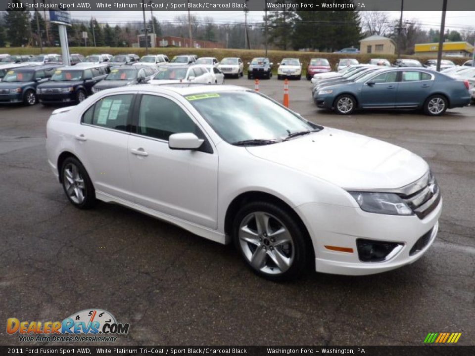 Front 3/4 View of 2011 Ford Fusion Sport AWD Photo #6