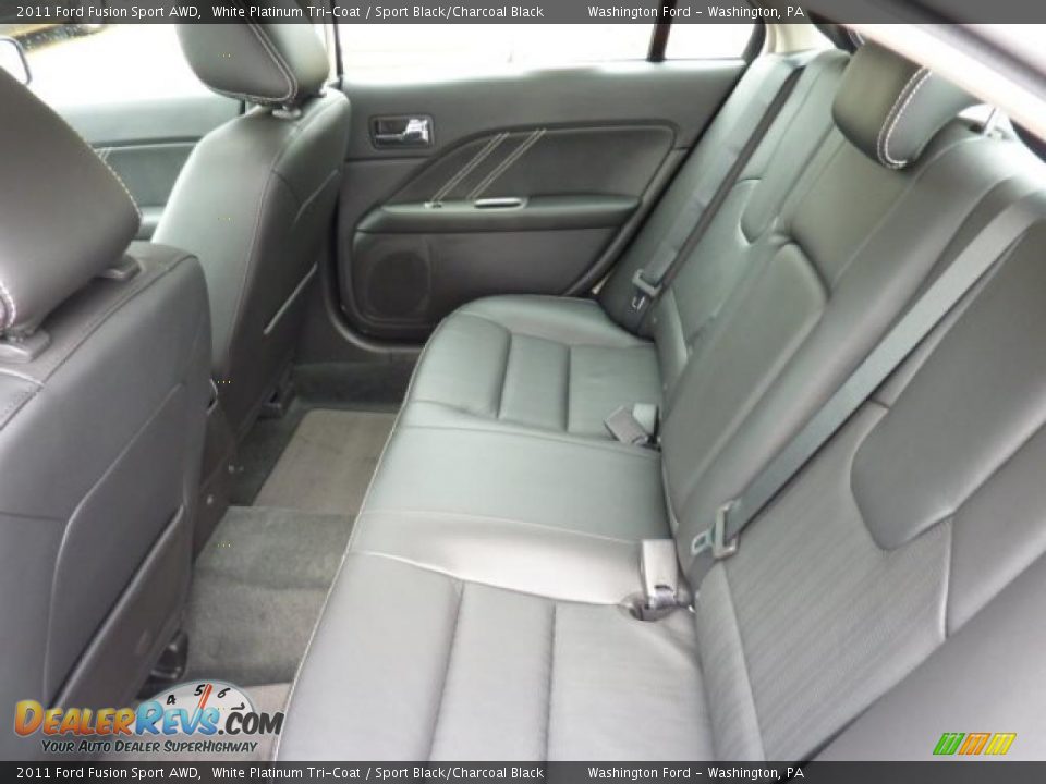 Sport Black/Charcoal Black Interior - 2011 Ford Fusion Sport AWD Photo #14