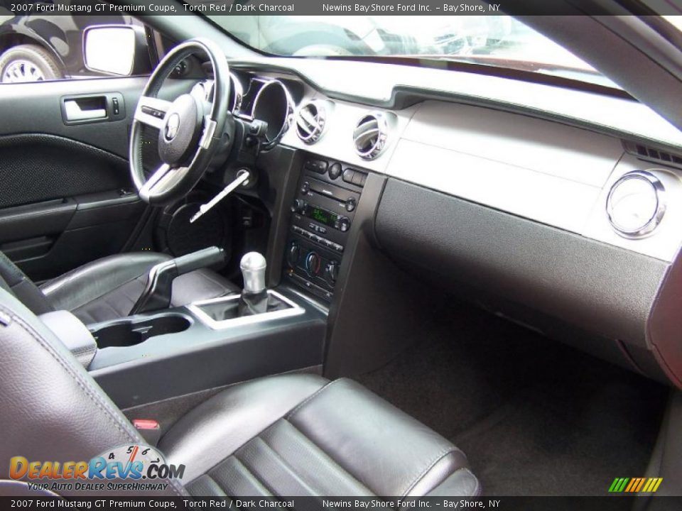 2007 Ford Mustang GT Premium Coupe Torch Red / Dark Charcoal Photo #9