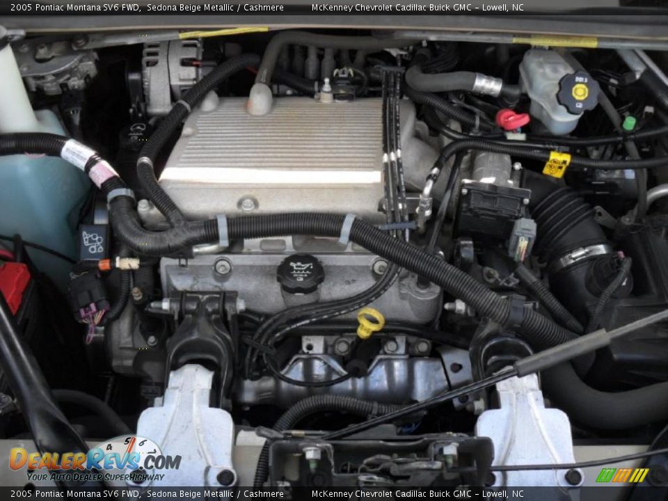 2005 Pontiac Montana SV6 FWD 3.5 Liter OHV 12-Valve V6 Engine Photo #24