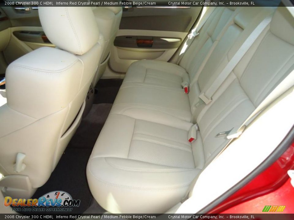 Medium Pebble Beige/Cream Interior - 2008 Chrysler 300 C HEMI Photo #8