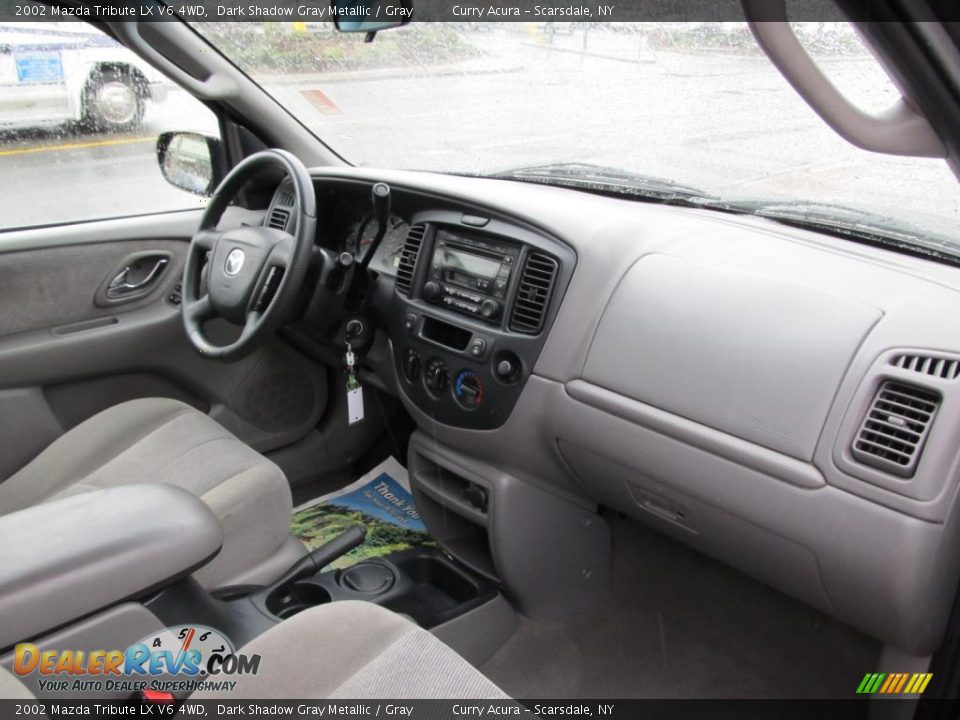 Dashboard of 2002 Mazda Tribute LX V6 4WD Photo #12