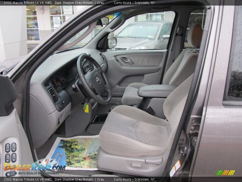 Gray Interior - 2002 Mazda Tribute LX V6 4WD Photo #19