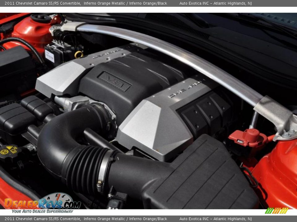 2011 Chevrolet Camaro SS/RS Convertible 6.2 Liter OHV 16-Valve V8 Engine Photo #15