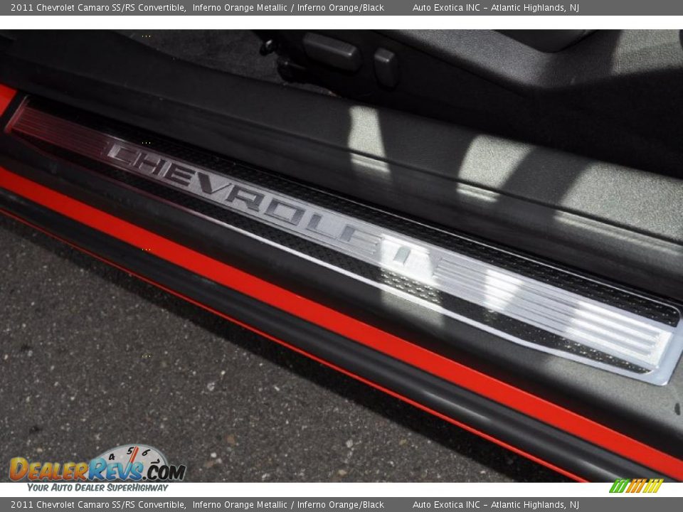 2011 Chevrolet Camaro SS/RS Convertible Inferno Orange Metallic / Inferno Orange/Black Photo #19