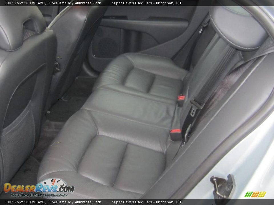 2007 Volvo S80 V8 AWD Silver Metallic / Anthracite Black Photo #13