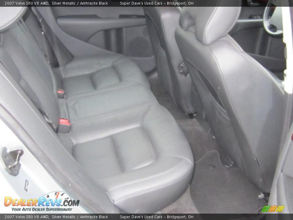 2007 Volvo S80 V8 AWD Silver Metallic / Anthracite Black Photo #16