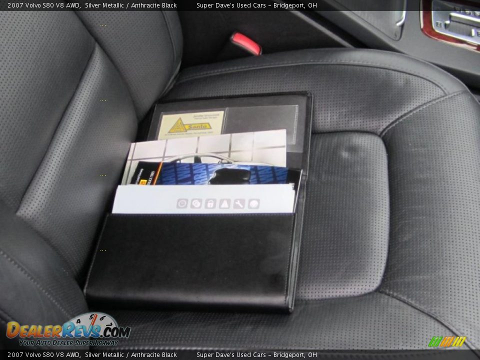 2007 Volvo S80 V8 AWD Silver Metallic / Anthracite Black Photo #19
