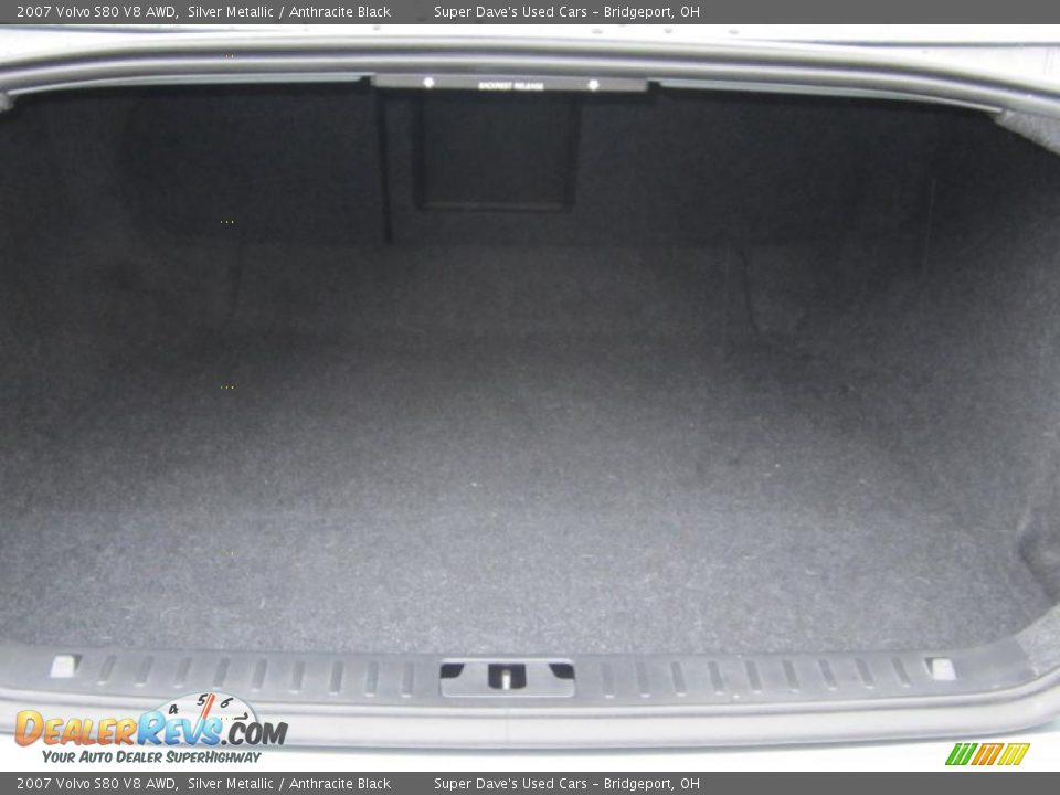 2007 Volvo S80 V8 AWD Silver Metallic / Anthracite Black Photo #20