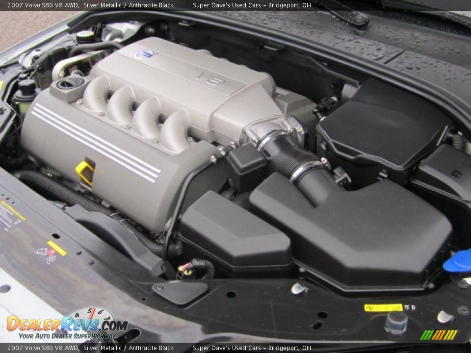 2007 Volvo S80 V8 AWD 4.4 Liter DOHC 32 Valve VVT V8 Engine Photo #24