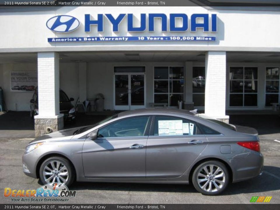 2011 Hyundai Sonata SE 2.0T Harbor Gray Metallic / Gray Photo #1