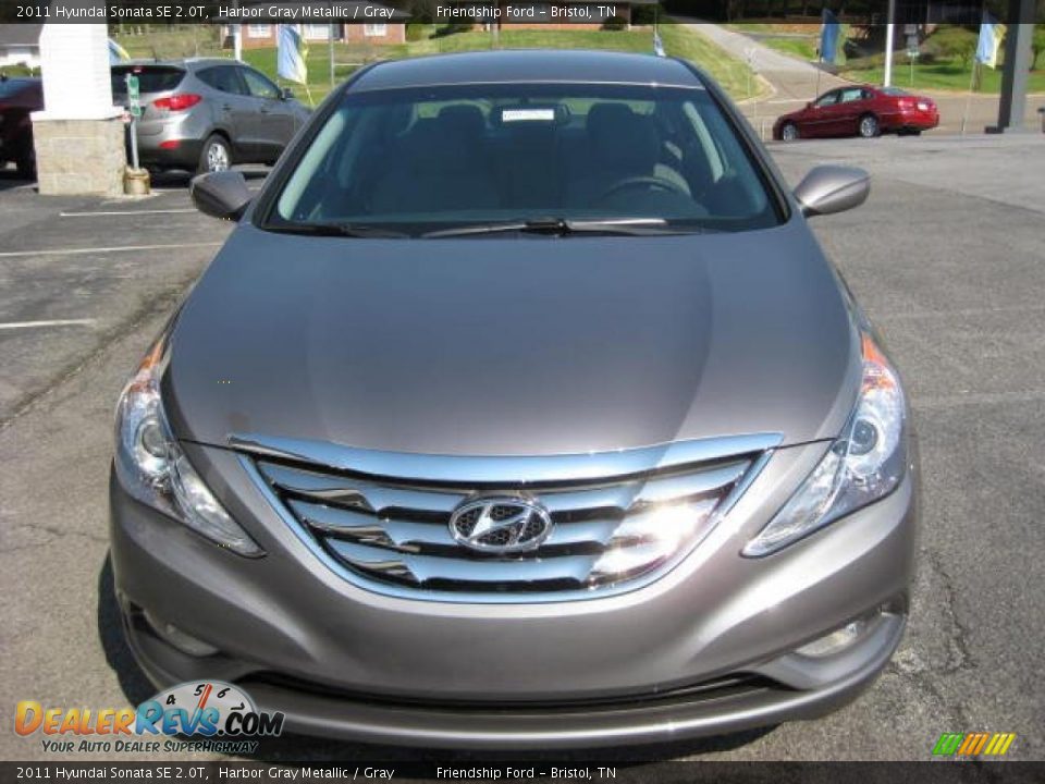 2011 Hyundai Sonata SE 2.0T Harbor Gray Metallic / Gray Photo #3