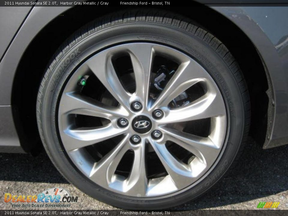 2011 Hyundai Sonata SE 2.0T Wheel Photo #9