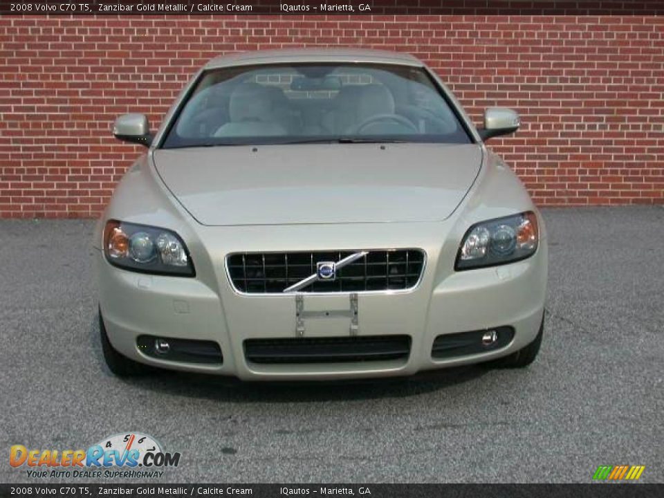 2008 Volvo C70 T5 Zanzibar Gold Metallic / Calcite Cream Photo #7