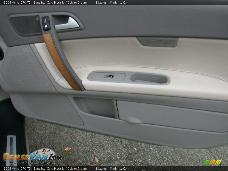 2008 Volvo C70 T5 Zanzibar Gold Metallic / Calcite Cream Photo #20