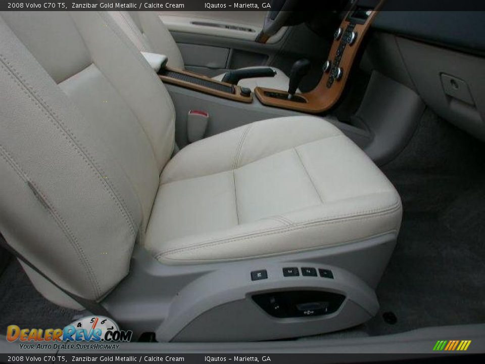 2008 Volvo C70 T5 Zanzibar Gold Metallic / Calcite Cream Photo #21