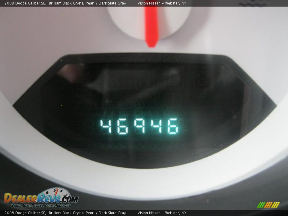 2008 Dodge Caliber SE Brilliant Black Crystal Pearl / Dark Slate Gray Photo #3