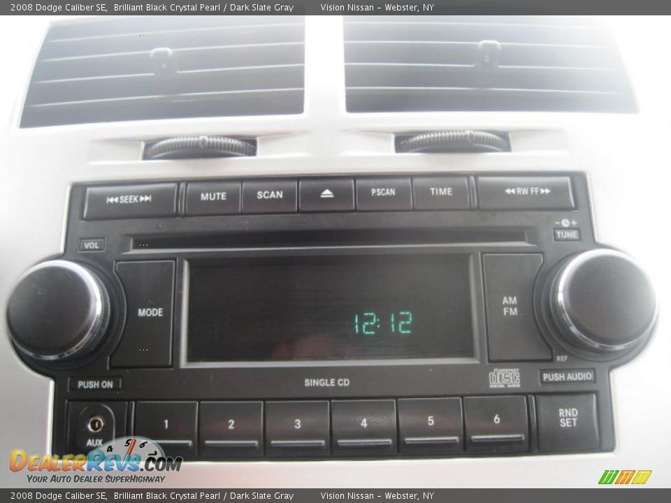 2008 Dodge Caliber SE Brilliant Black Crystal Pearl / Dark Slate Gray Photo #5