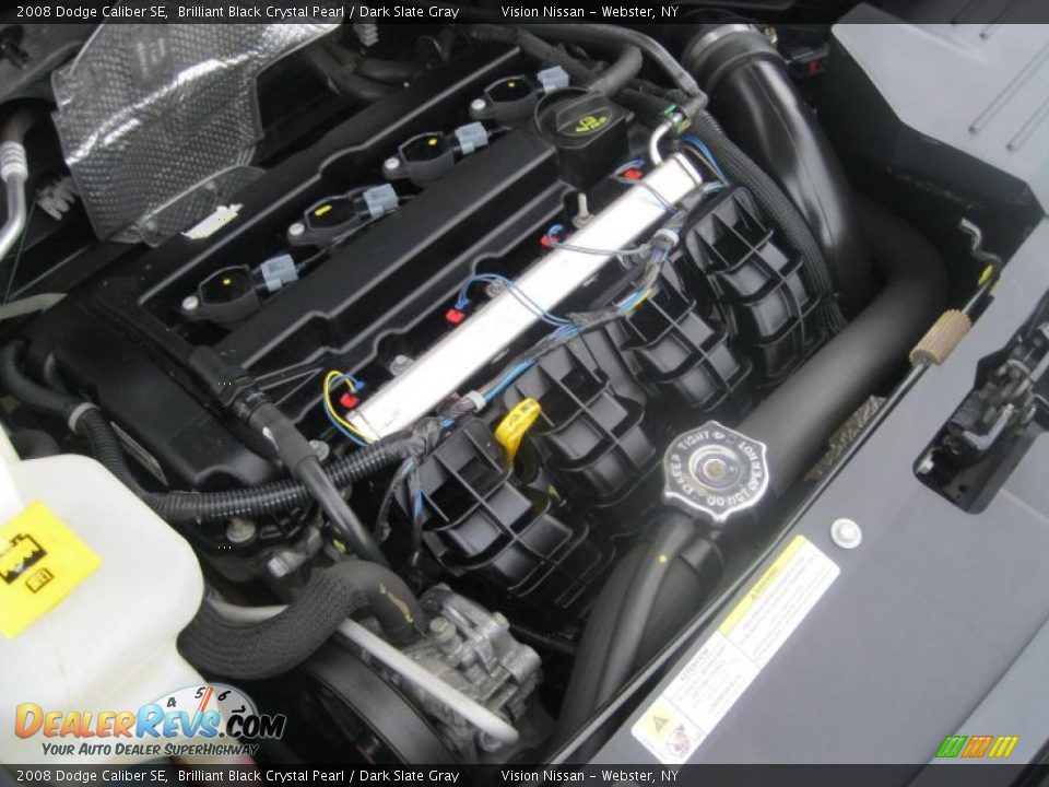 2008 Dodge Caliber SE 1.8L DOHC 16V Dual VVT 4 Cylinder Engine Photo #21