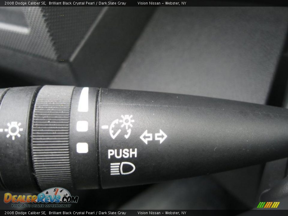 2008 Dodge Caliber SE Brilliant Black Crystal Pearl / Dark Slate Gray Photo #25