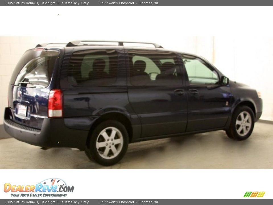 2005 Saturn Relay 3 Midnight Blue Metallic / Grey Photo #2