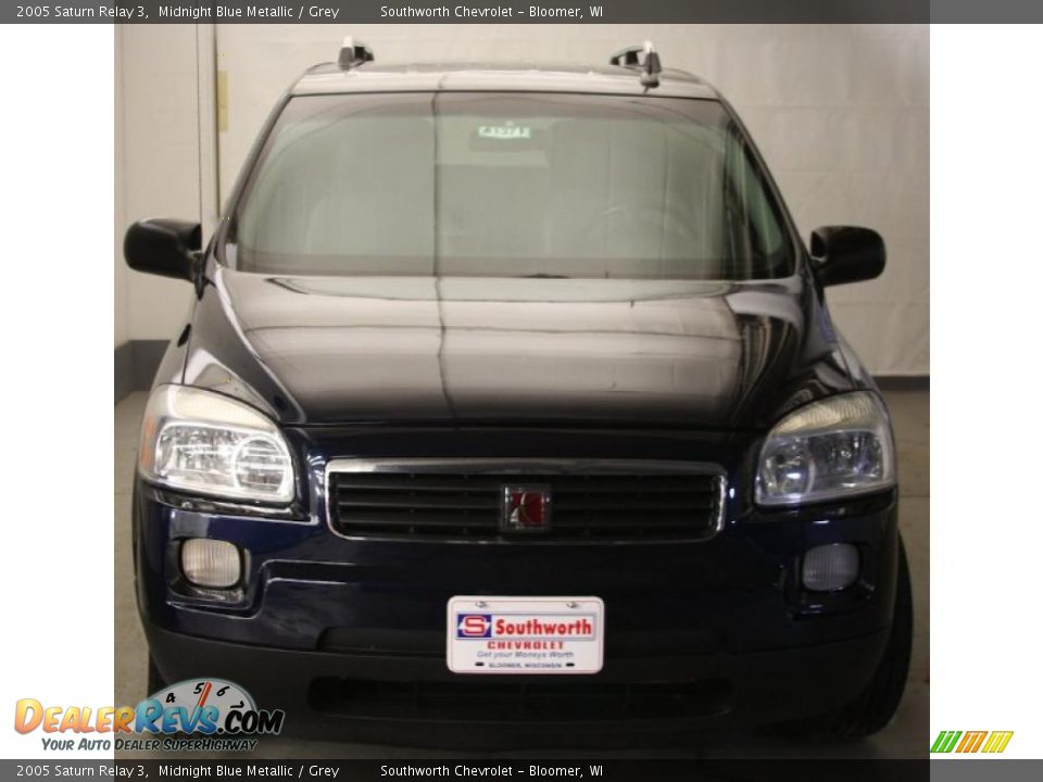 2005 Saturn Relay 3 Midnight Blue Metallic / Grey Photo #4