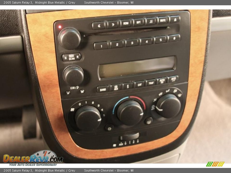 2005 Saturn Relay 3 Midnight Blue Metallic / Grey Photo #15
