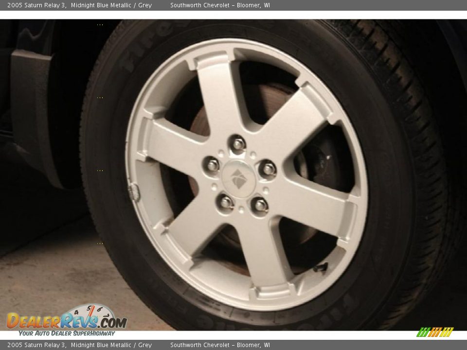 2005 Saturn Relay 3 Midnight Blue Metallic / Grey Photo #19