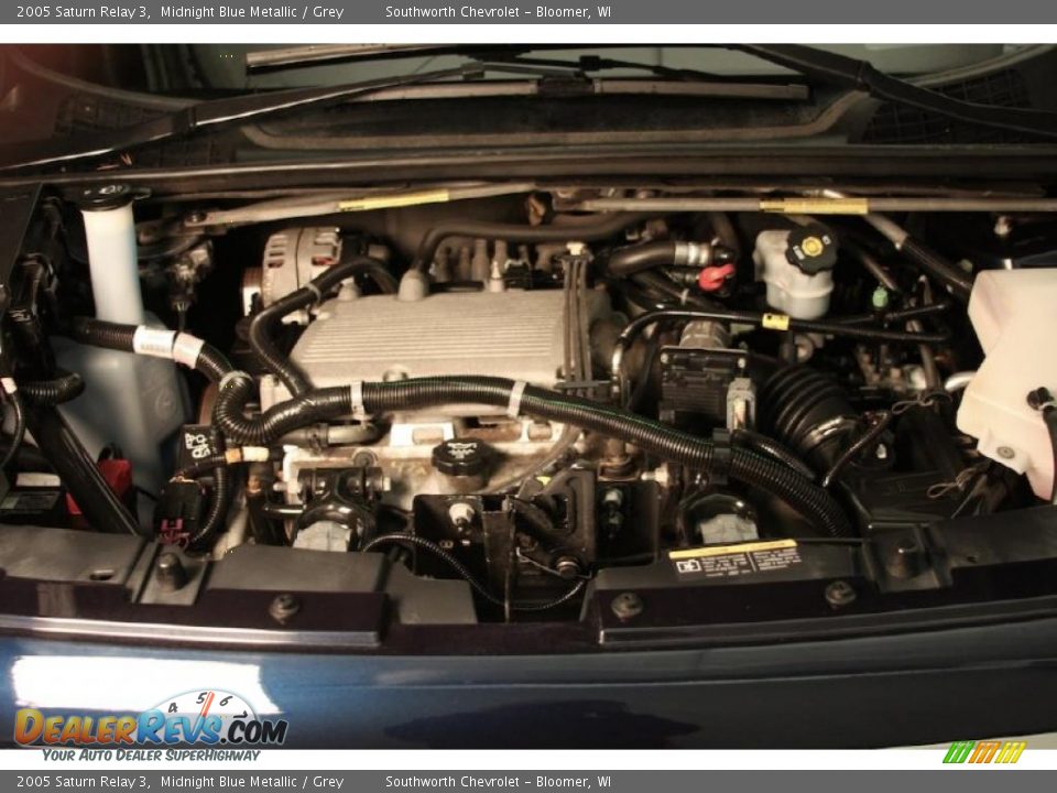 2005 Saturn Relay 3 Midnight Blue Metallic / Grey Photo #20