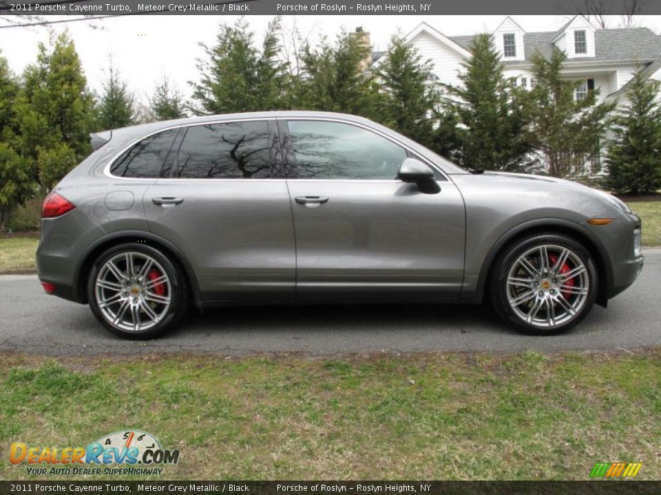 Meteor Grey Metallic 2011 Porsche Cayenne Turbo Photo #7