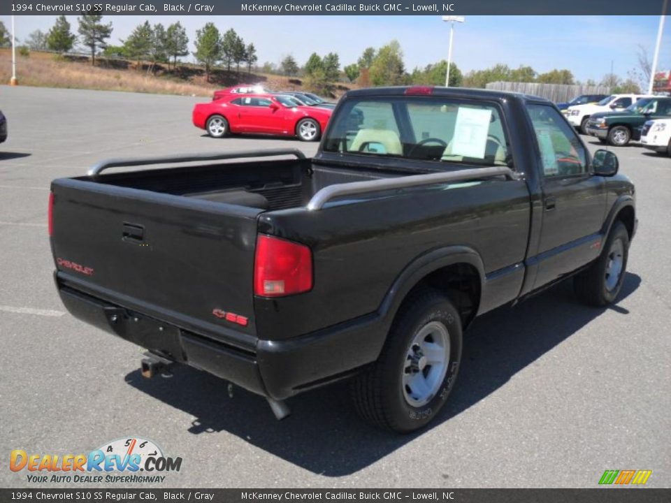 1994 Chevrolet S10 SS Regular Cab Black / Gray Photo #4