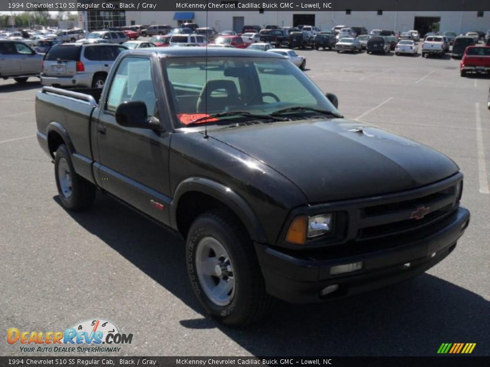 1994 Chevrolet S10 SS Regular Cab Black / Gray Photo #5