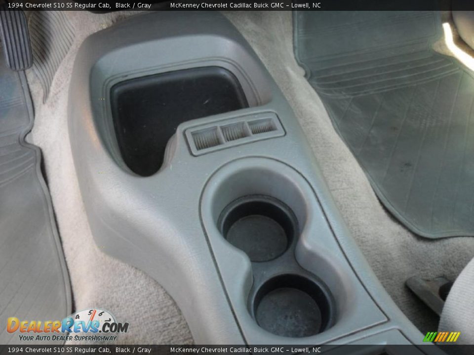 1994 Chevrolet S10 SS Regular Cab Black / Gray Photo #11