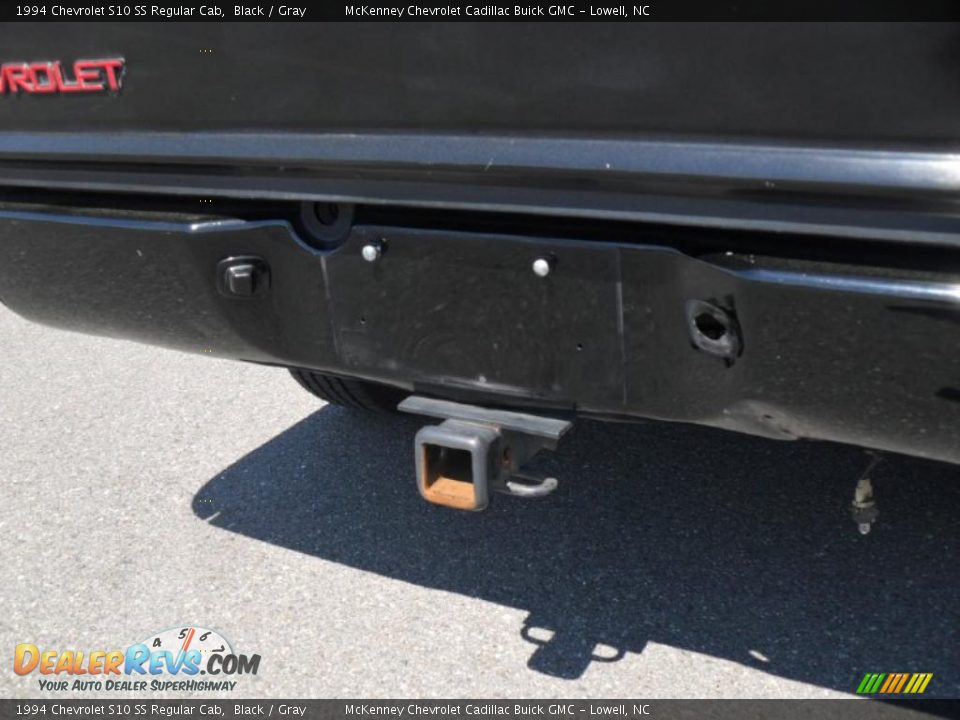 1994 Chevrolet S10 SS Regular Cab Black / Gray Photo #16