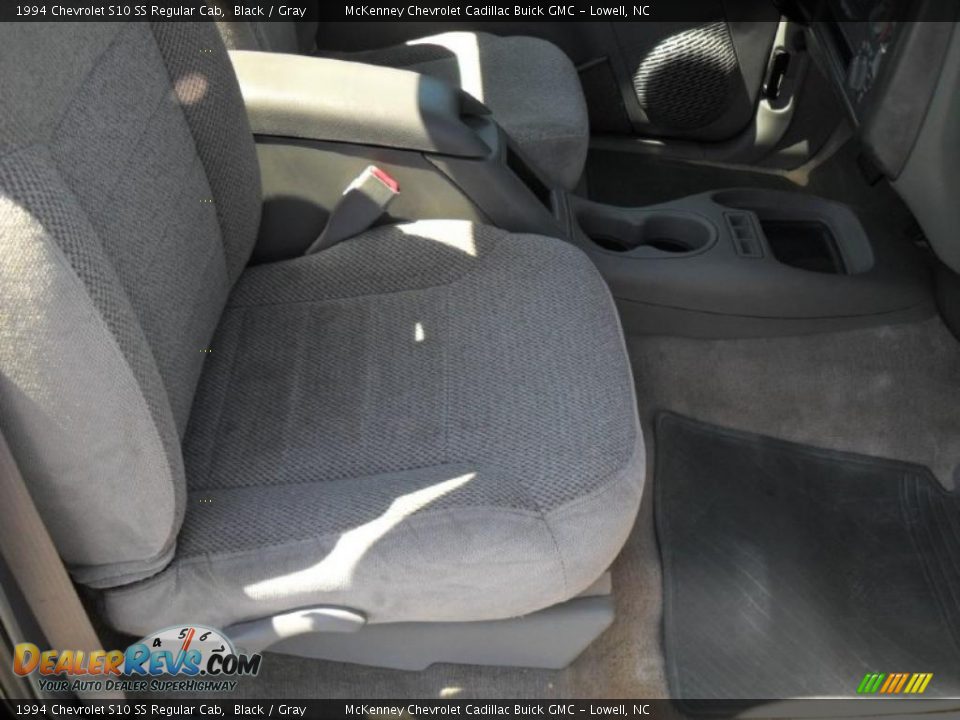 1994 Chevrolet S10 SS Regular Cab Black / Gray Photo #18
