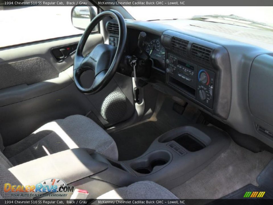 1994 Chevrolet S10 SS Regular Cab Black / Gray Photo #19