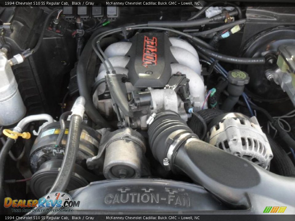 1994 Chevrolet S10 SS Regular Cab 4.3 Liter OHV 12-Valve V6 Engine Photo #24