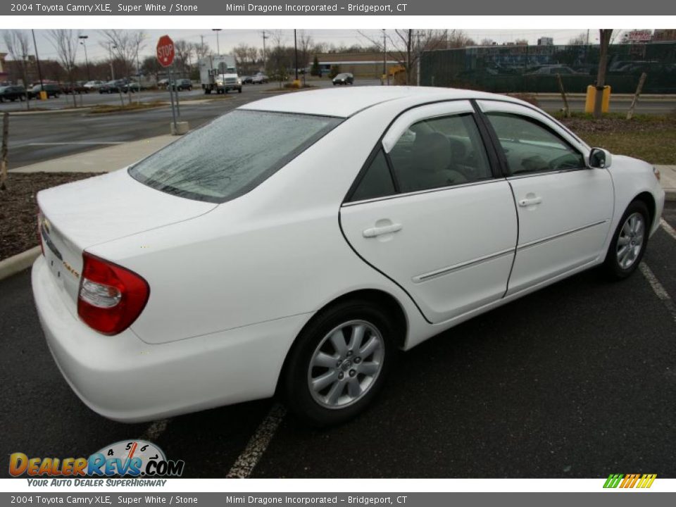 white 2004 toyota camry #6