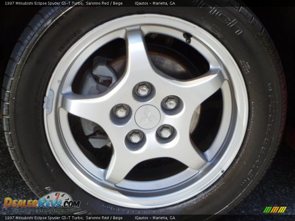 1997 Mitsubishi Eclipse Spyder GS-T Turbo Wheel Photo #25