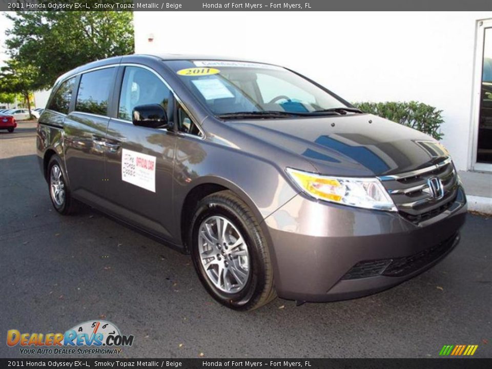 2011 Honda odyssey smoky topaz metallic #3