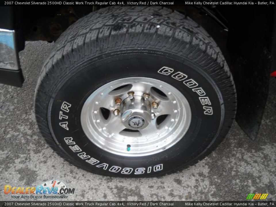 Custom Wheels of 2007 Chevrolet Silverado 2500HD Classic Work Truck Regular Cab 4x4 Photo #14