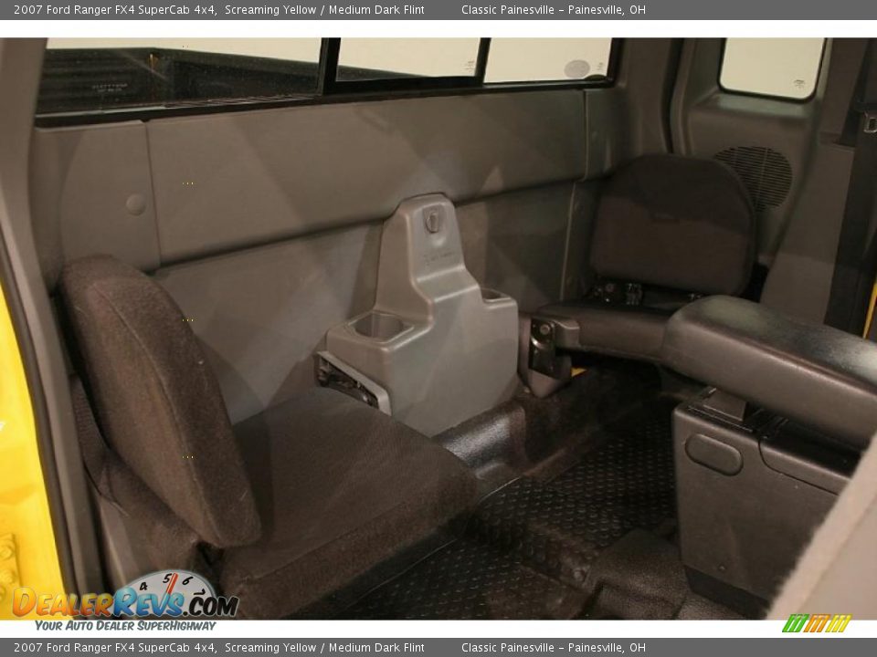 2007 Ford Ranger FX4 SuperCab 4x4 Screaming Yellow / Medium Dark Flint Photo #11