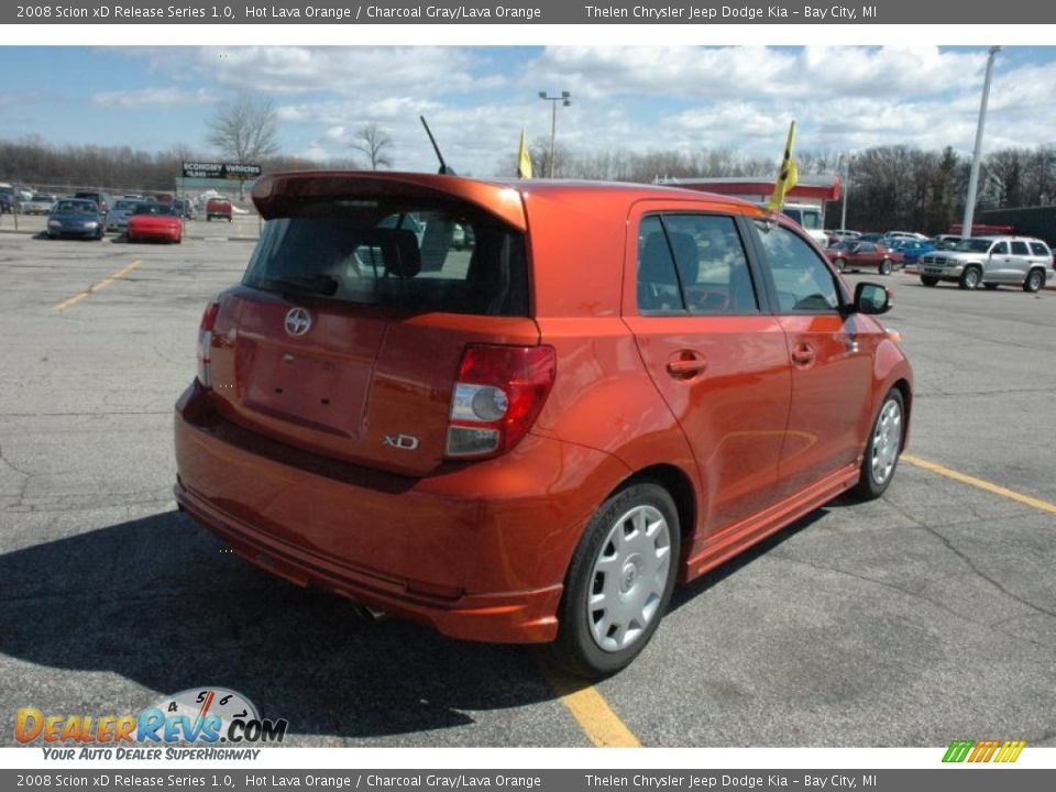 Hot Lava Orange 2008 Scion xD Release Series 1.0 Photo #4