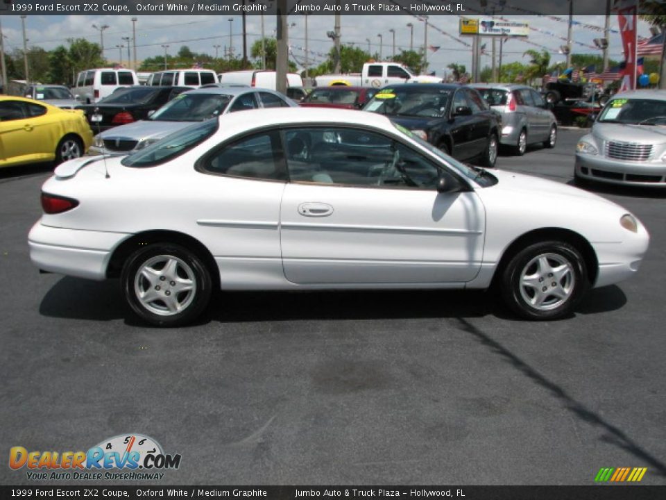 Oxford White 1999 Ford Escort ZX2 Coupe Photo #12