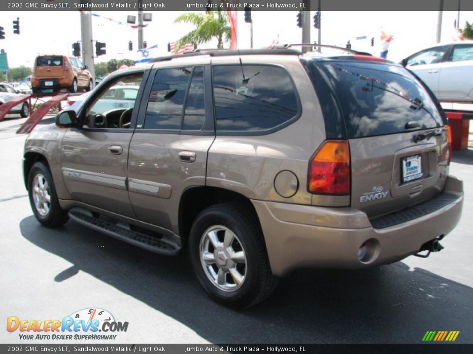 2002 GMC Envoy SLT Sandalwood Metallic / Light Oak Photo #7