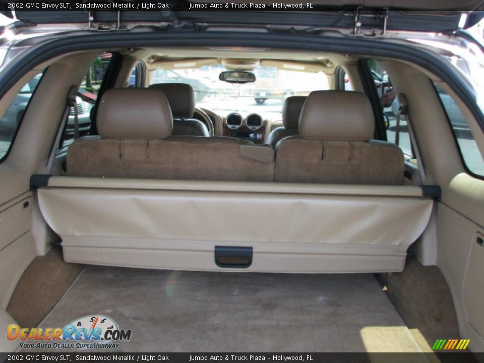 2002 GMC Envoy SLT Sandalwood Metallic / Light Oak Photo #10