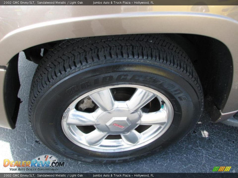 2002 GMC Envoy SLT Sandalwood Metallic / Light Oak Photo #28